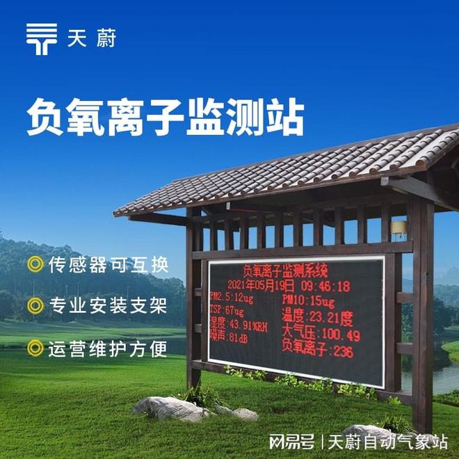 负氧离子监测站是做什么的：捕捉负氧离子为环境健康“把脉”(图1)