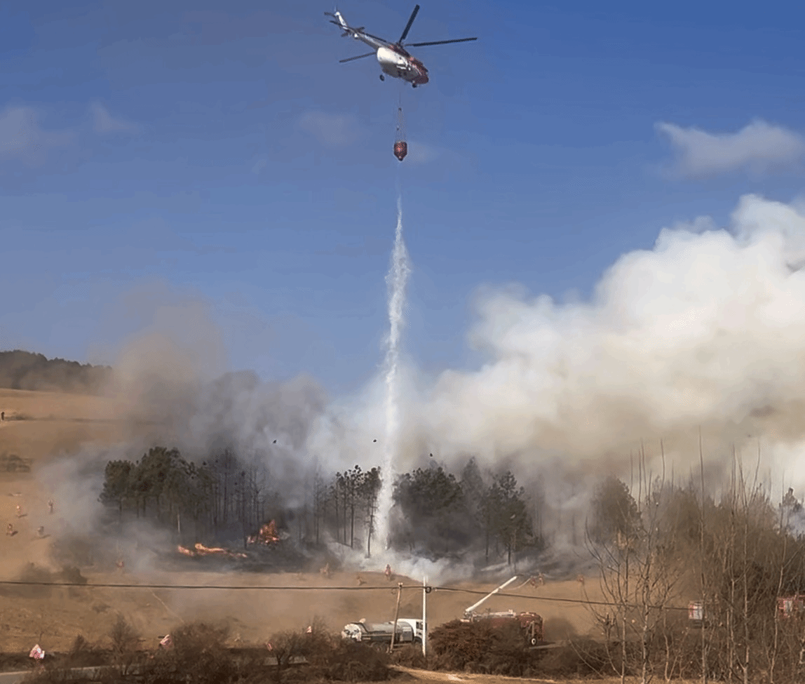 中央广电总台国际在线：天津大学新系统高原首秀 为森林火灾扑救装上“智慧大脑”(图1)