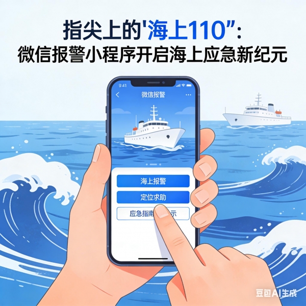 中国海警2月1日上线微信报警小程序——开启海上应急新纪年！(图1)